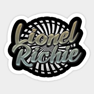 Lionel Richie Art drawing Sticker